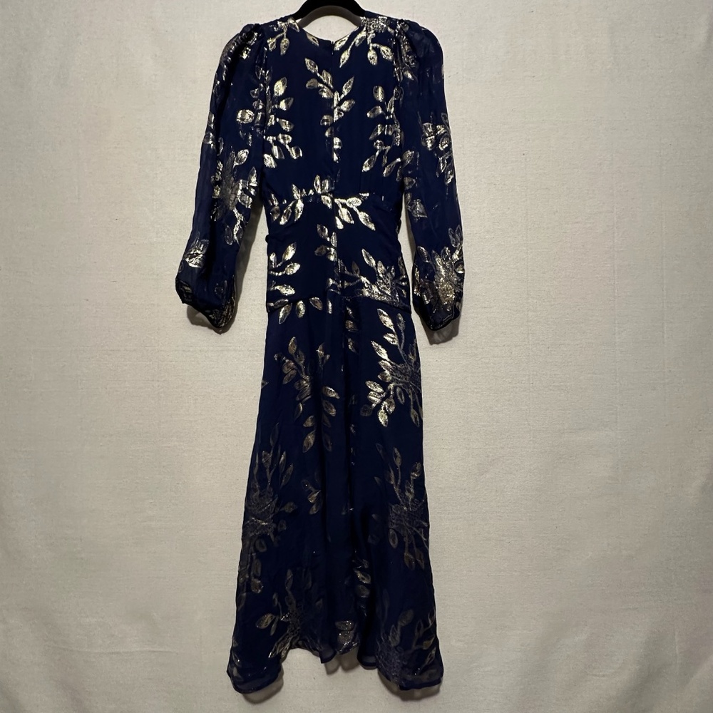 NWT Delfi Collective 100%  Silk Dress - size XS - Picture 3 of 7